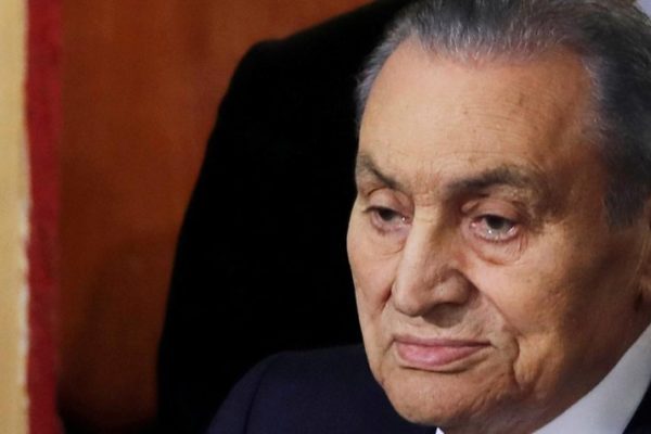 Falleció ex presidente egipcio Hosni Mubarak