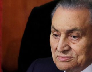 Falleció ex presidente egipcio Hosni Mubarak