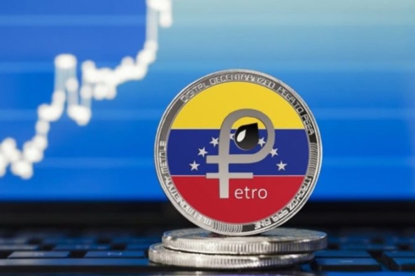 El Petro cae un 10,56% en exchanges y el oficial cotiza en US$58,79