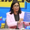 Delcy Rodriguez: Ingresos de Venezuela en divisas cayeron 90,5% por sanciones de EE.UU.