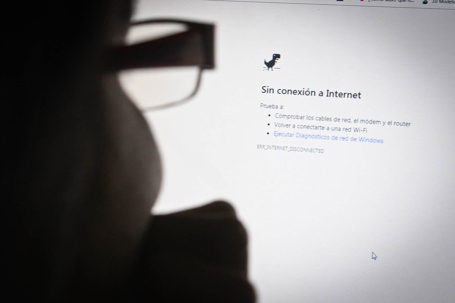 acceso a internet presenta muchas fallas en Venezuela