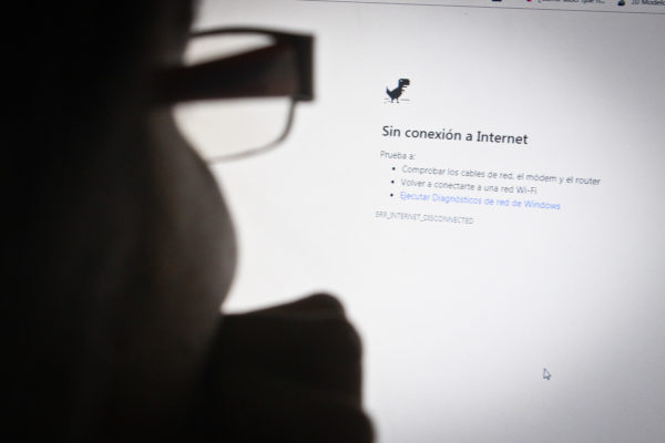 Reportan fallas del servicio de Internet de Cantv en varias zonas de Caracas