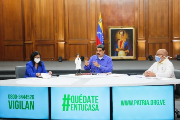 Maduro reporta 181 casos de #Covid19 y advierte que el virus no está contenido
