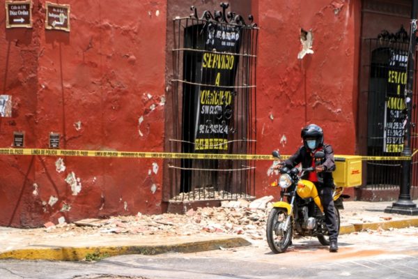 Sismo de magnitud 7,5 sacude a México y deja un muerto en Oaxaca