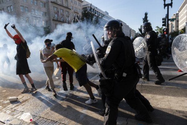 Estados Unidos vivió la centésima jornada de protestas contra el racismo y brutalidad policial