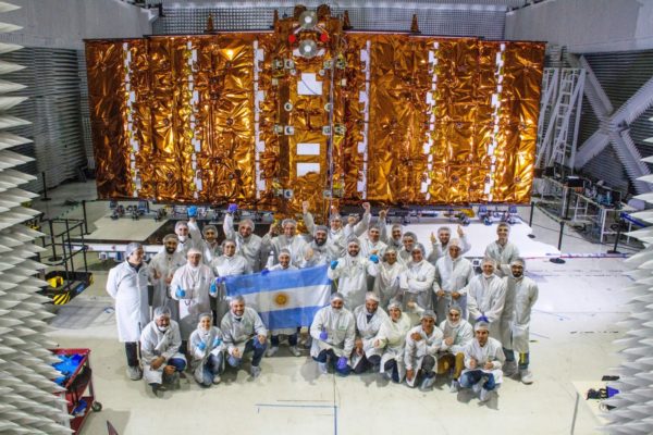 Argentina se alista para el hito de lanzar un nuevo satélite desde EE.UU