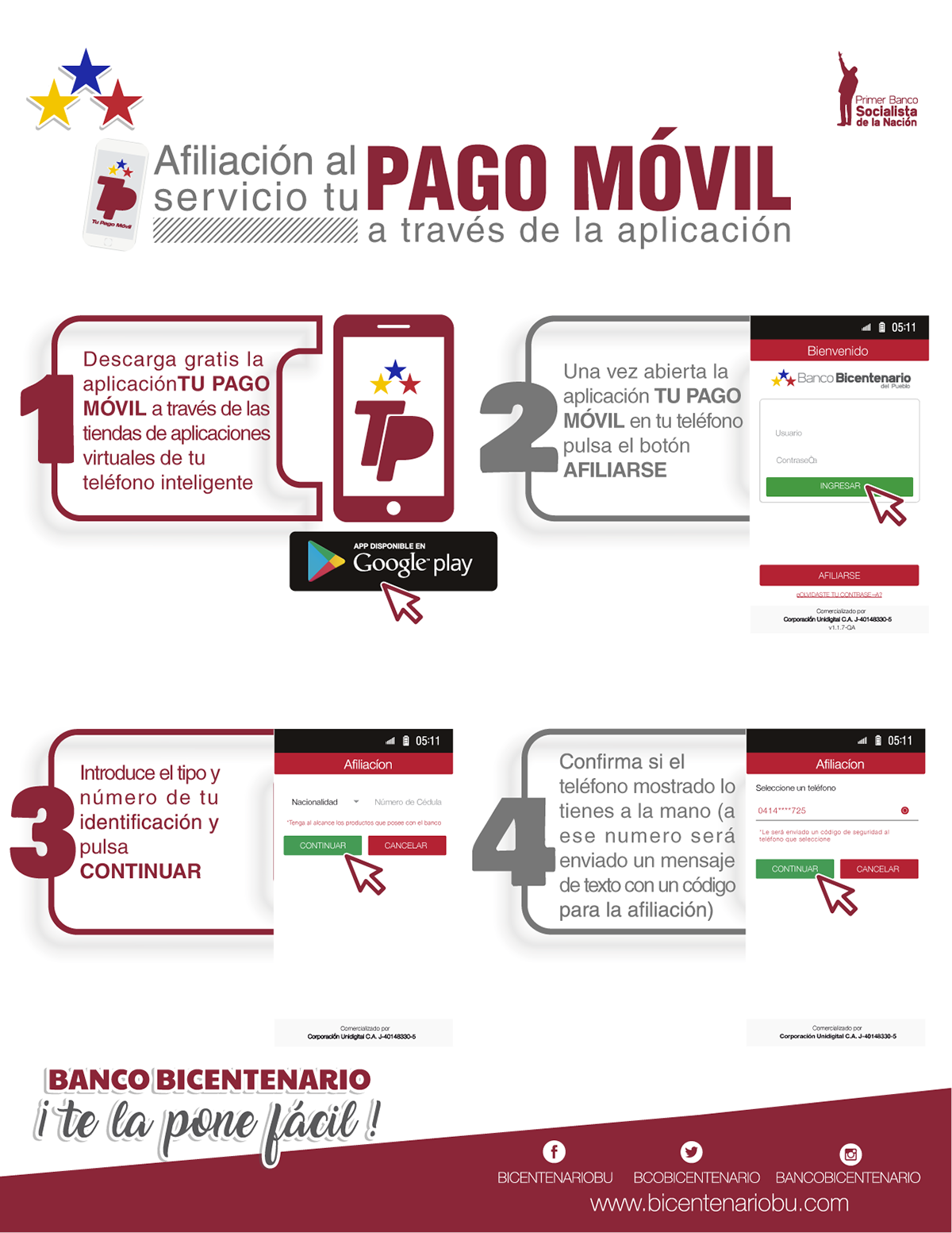 Más de 15 millones de transacciones ha realizado Pago Móvil Bicentenario en cuarentena