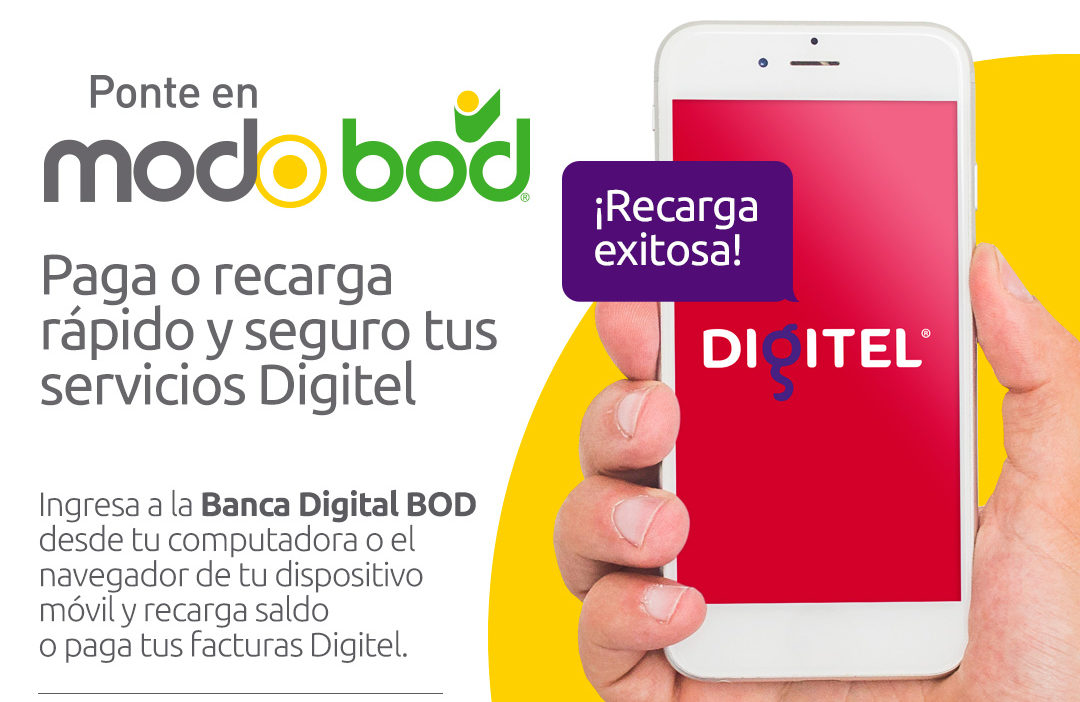 BOD incorpora a Digitel en su
