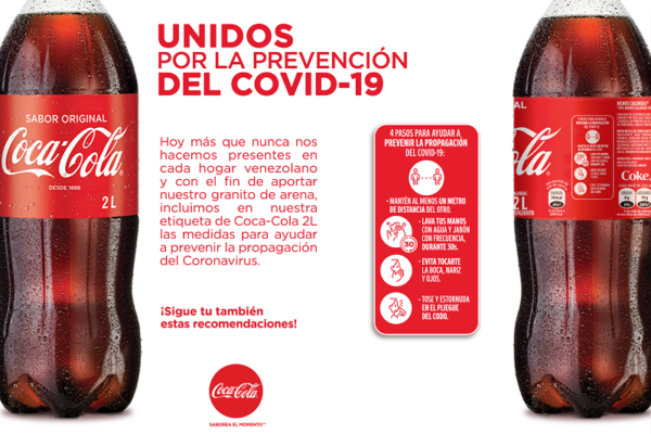 Coca-Cola FEMSA Venezuela lanza etiquetas con normas para prevenir