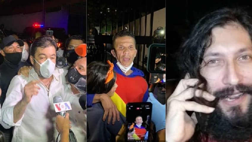 Comenzaron liberaciones y habló Guaidó: Fue una «liberación de rehenes» y «no caeremos en la trampa»