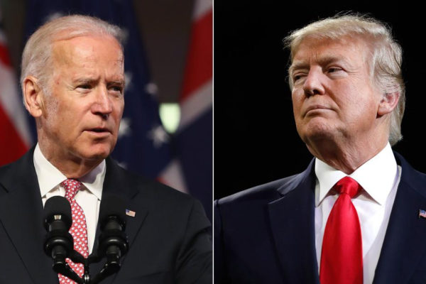 Trump y Biden, dos rivales en tregua en el aniversario de los atentados del 11/9