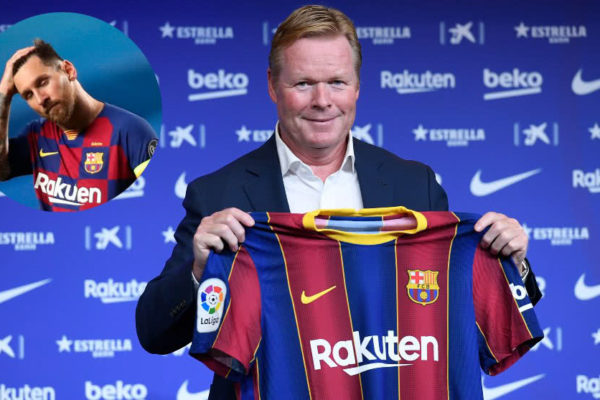 Koeman sobre Messi: «Tiene contrato, ojalá siga muchos años»