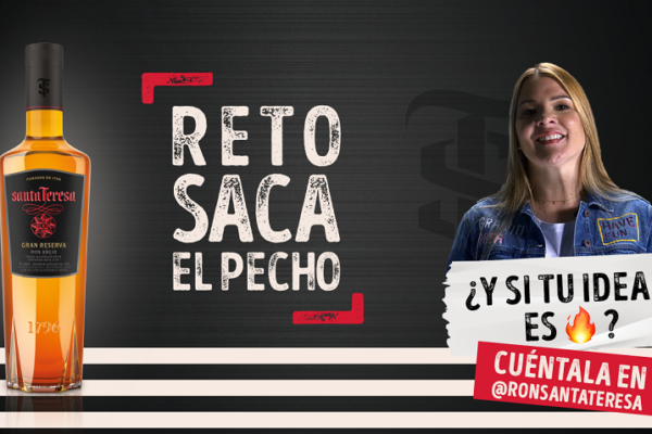 Reto Saca el Pecho de Ron Santa Teresa para emprendedores recibe postulaciones hasta el #04Sep