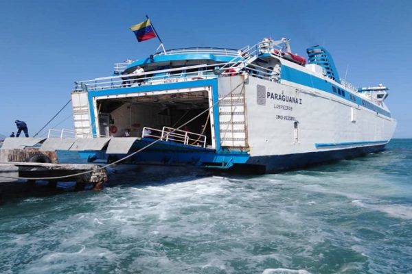 Operaciones de ferry Paraguaná I están suspendidas por casos de #Covid19 en tripulación