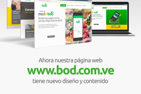 BOD muestra su nueva imagen en la web