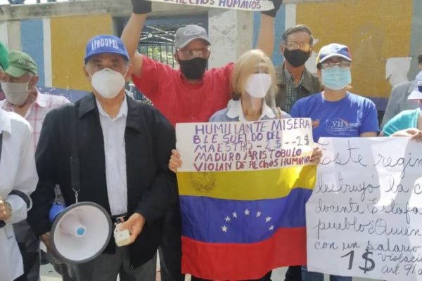 Docentes en Táchira denunciaron que les vulneran el derecho a la salud