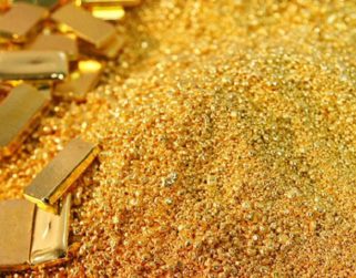 Depreciación del dólar y rendimientos de bonos provoca subida del oro