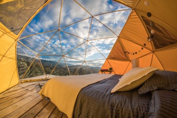 El glamping, una tendencia de lujo en Ecuador para tiempos de pandemia