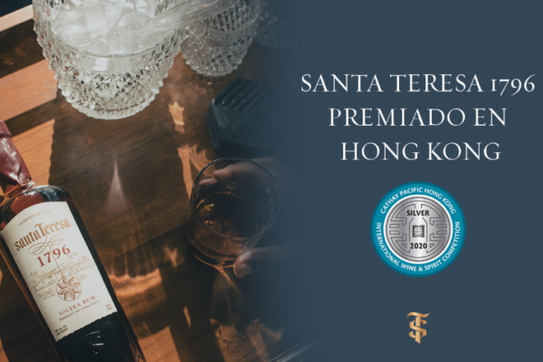 Ron Santa Teresa recibe galardón internacional en Hong Kong