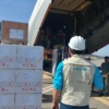 Más de 30 toneladas de insumos médicos arribaron al país para combatir #COVID19