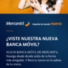 Está disponible nueva versión de la aplicación Mercantil Móvil Personas