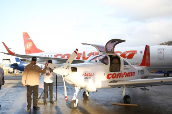 «Prueba superada»: Conviasa exhibe la primera aeronave fabricada en Venezuela
