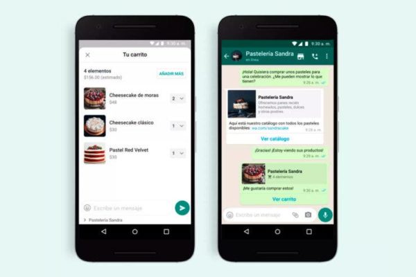 WhatsApp activa los carritos de compras para cuentas comerciales