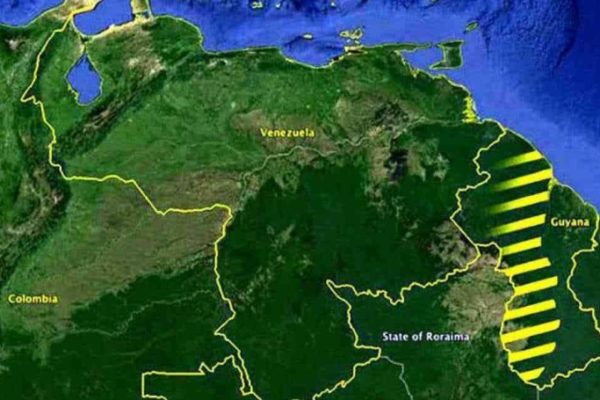 Página web de petróleo de Guyana fue jaqueada y reemplazada por un mapa venezolano que incluye el Esequibo