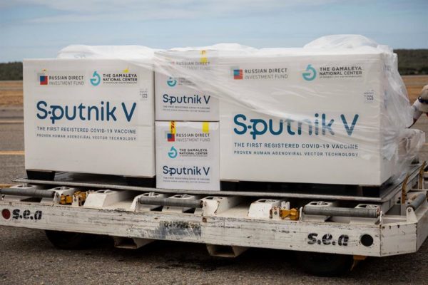 Nuevo lote de vacunas Sputnik V arribó a Venezuela este #01Nov