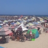 Completamente copadas: Así lucieron las playas del litoral central durante Carnaval