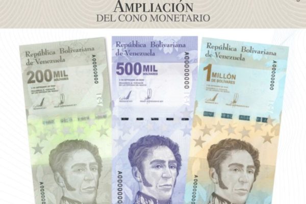 Estos son los elementos de seguridad de los nuevos billetes emitidos por el BCV