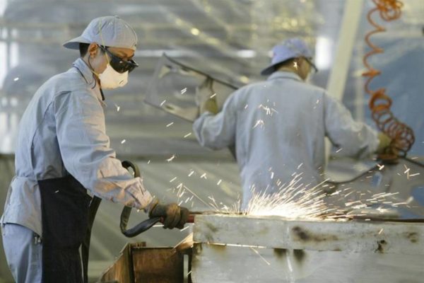 Industria manufacturera podría experimentar un baja de 2% este año