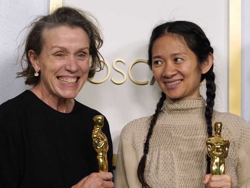 Anthony Hopkins, Frances Mc.Dormand y Chloé Zhao hacen historia en el Oscar de la pandemia