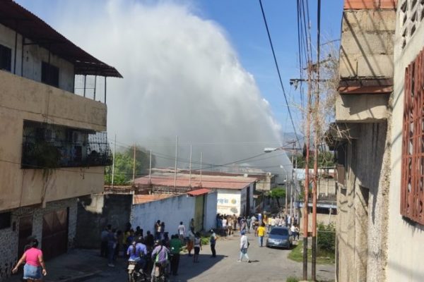 Rotura de tubería en Santa Teresa del Tuy no afectará servicio de agua en Caracas: Hidrocapital