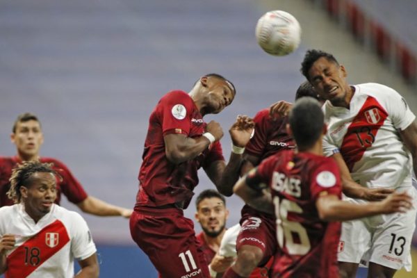 La Vinotinto llegó hasta donde pudo y salió de la Copa América derrotada por Perú