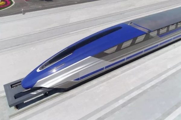 China presenta un nuevo tren de levitación magnética que alcanza 600 km/h