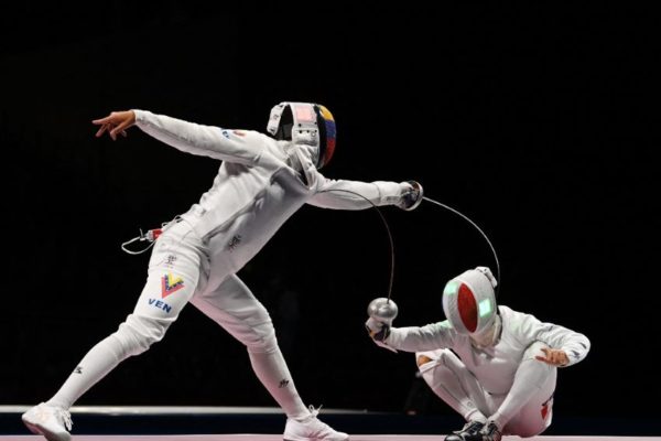#Tokio2020 | Rubén Limardo fue eliminado en su primer combate en el esgrima olímpico