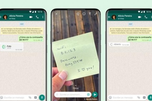 WhatsApp lanza actualización que permite que archivos se autoeliminen tras ser vistos