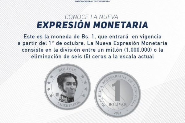 Economista da solo 6 meses de vida útil a la moneda de Bs.1 y billetes de baja denominación del nuevo cono