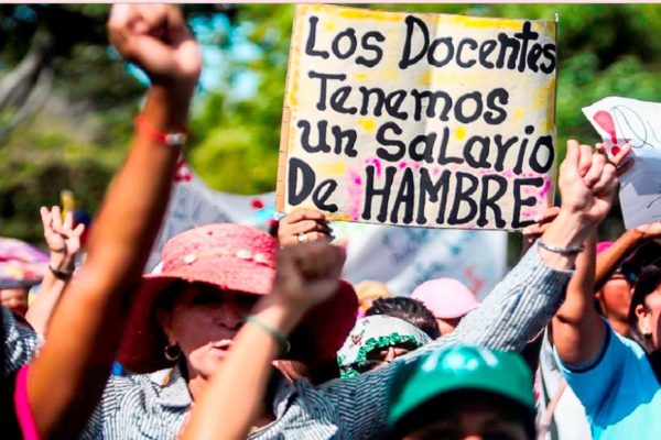 Gremio universitario de Venezuela rechaza la reducción de escalas salariales