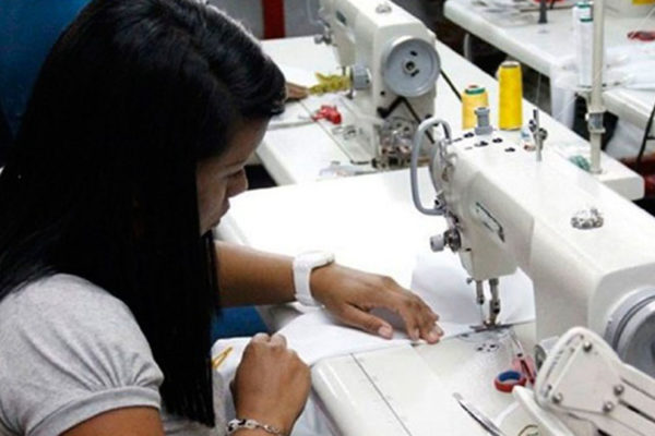 Industria del vestido está trabajando al 20% de la capacidad instalada
