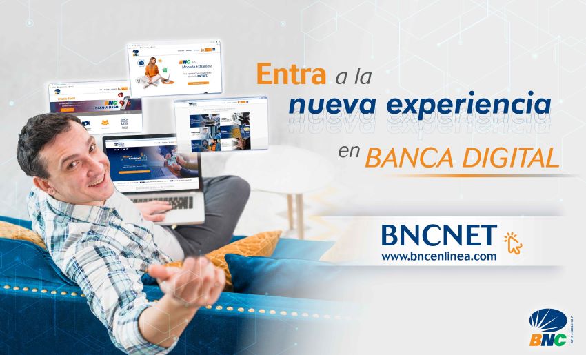 BNC lanza nuevo portal web al que define como una nueva experiencia en banca digital