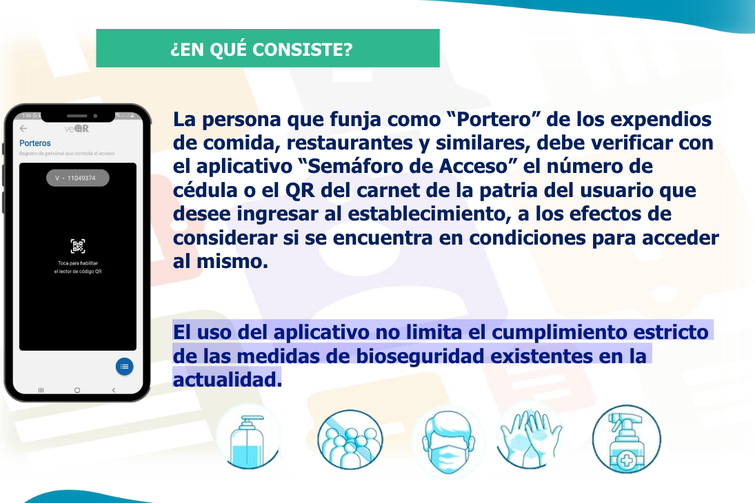 Semáforo anticovid: Locales deben tener autorización de MinComercio para usar la app