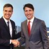 Sánchez y Trudeau hablaron sobre la situación en Venezuela y la pandemia