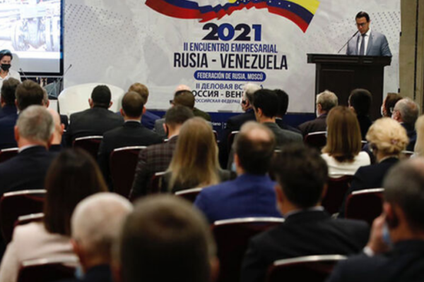 Venezuela busca incrementar inversiones rusas y ofrece garantías jurídicas