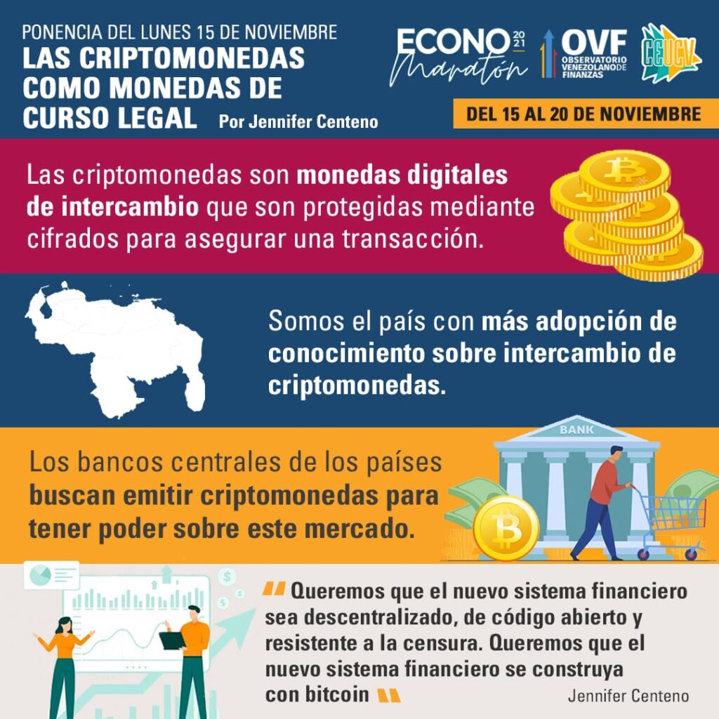 Dice experta: Muchos venezolanos se refugian en criptomonedas para proteger sus finanzas