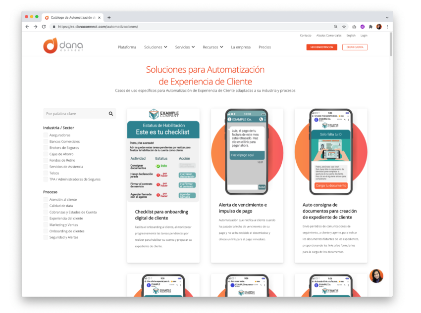 Catálogo de automatizaciones para banca y seguros anuncia DANAConnect