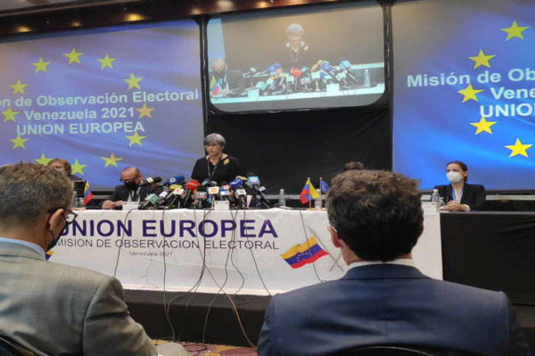 Informe preliminar: UE identificó irregularidades en elecciones de Venezuela