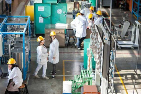 36% de las empresas de la industria química nacional operan por debajo del 20% de su capacidad