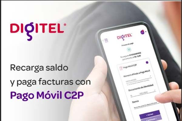 Digitel lanza sistema de pago C2P para clientes naturales en alianza con Banco Mercantil